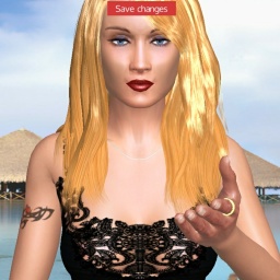 3D sex game community member heterosexual sensual girl Miaua, 