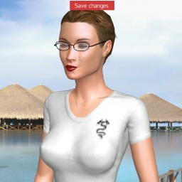 best sim sex game online with  hot shemale Julie69420, 