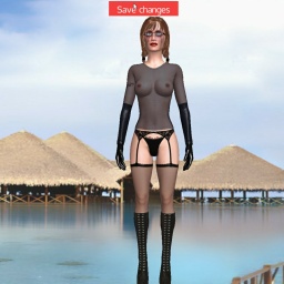 3D sex game community member heterosexual fiend girl Murzynato, 