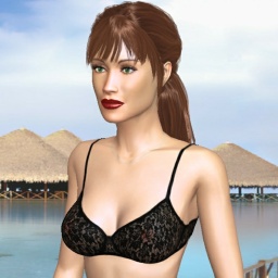 3Dsex game playing AChat community member heterosexual devoted girl Itsartemisia, 