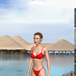 3Dsex game playing AChat community member  sentimental girl Milainlove, 