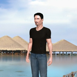 connect and play virtual 3D sex with heterosexual lusty boy Sabirjon, 