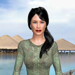 hot heterosexual sensitive shemale SweetiJen, ESPAA,  enjoys online 3Dsex