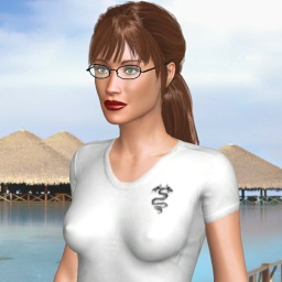 3Dsex game playing AChat community member  hot girl Chrissy32, 