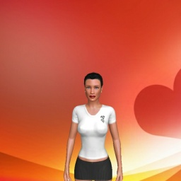 virtual sex game playing w. single girls like heterosexual sensual girl TiKaTiKa2, USA, 