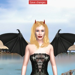 connect and play virtual 3D sex with bisexual loquacious girl FallenAngel9, Vibes, tongue tied and terrified