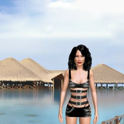 multiplayer virtual sex game player bisexual pervert girl LaylaLucky, 