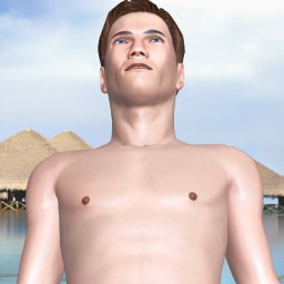 adults enjoying 3D sex games like heterosexual smarting boy Adam97, America, 