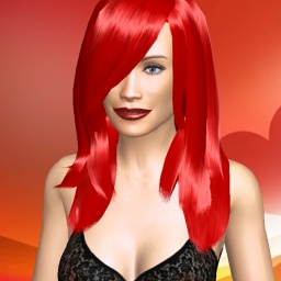 3Dsex game playing AChat community member bisexual voluptuous girl FayeWylde, 