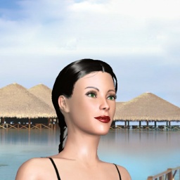 see  hot shemale Waista,  while playing porn game online