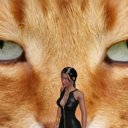 Free virtual sex games fan Ramona in AChat 3D Adult World