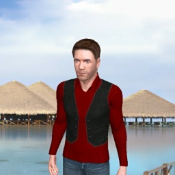 for 3D virtual sex game, join and contact heterosexual hot boy Sextective, Spain, 