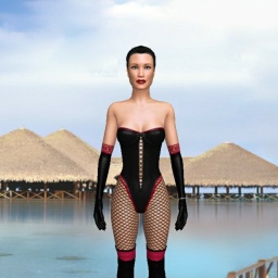 sexgame online MMO playing with adult member  hot girl Lorenia, 