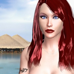 multiplayer virtual sex game player heterosexual amatory girl SalwaFriouui, Tunisie, 