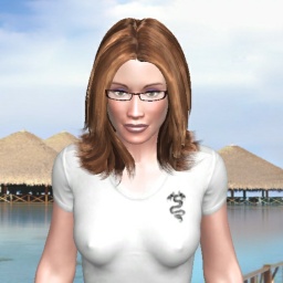 hot bisexual virile girl BellyBV, mx,  enjoys online 3Dsex