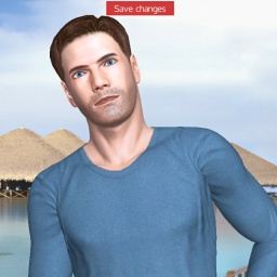 3D sex game community member heterosexual sensual boy SexyGuy_886, 