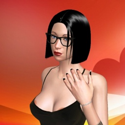 connect and play virtual 3D sex with heterosexual lush girl Nomani, Sit, 