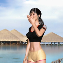 3D sex game community member heterosexual erotomanic girl Bellapuss, 