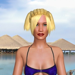 3Dsex game playing AChat community member  hot girl Monica1989, 