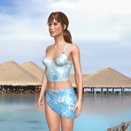 3Dsex game playing AChat community member  hot shemale Jaylie, Sub, 