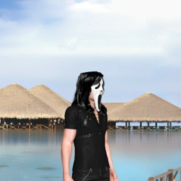 3Dsex game playing AChat community member  virile boy M0N0, 