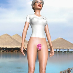 3Dsex game playing AChat community member heterosexual sentimental shemale Sheila_spark, my bf doesnt know i play this :3