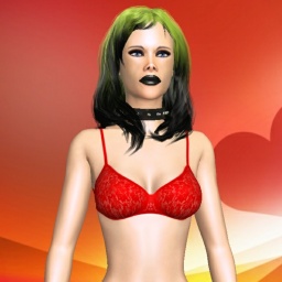 hot bisexual hot shemale AlexisDaFemb,  enjoys online 3Dsex