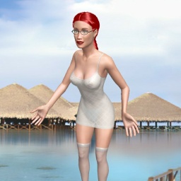 3Dsex game playing AChat community member heterosexual erotomanic girl Frankie96, 