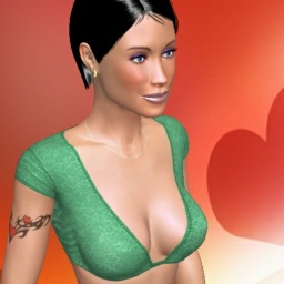 sexgame online MMO playing with adult member bisexual voluptuous girl LadyMiharu97, 