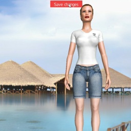 adults enjoying 3D sex games like bisexual fond girl Liannis, 