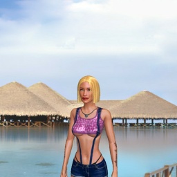 3Dsex game playing AChat community member homosexual hot girl Bunnyshy, 