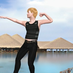 3Dsex game playing AChat community member homosexual bugger boy TiagoBoy, 