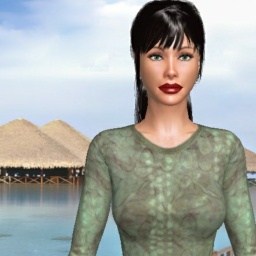 3Dsex game playing AChat community member heterosexual bugger girl Nikita940, 