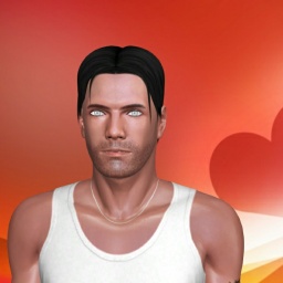 try virtual 3D sex with heterosexual hot boy Binote, 