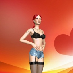 try virtual 3D sex with heterosexual brute girl BeccaQoS, Black only, married uk black cock slut