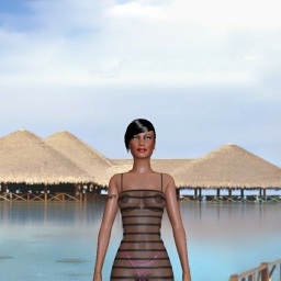 connect and play virtual 3D sex with homosexual sodomist girl Ludamala, 