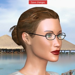 see bisexual sensual girl Jeszie, US,  while playing porn game online