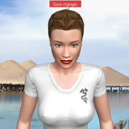 see heterosexual lovesick girl Ulyana, USA,  while playing porn game online