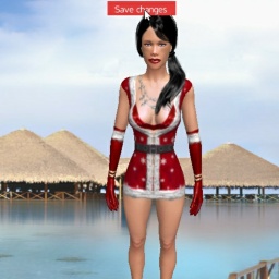 connect and play virtual 3D sex with heterosexual sodomist girl AinzGown, 