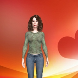 3Dsex game playing AChat community member homosexual erotic shemale Veebea, 