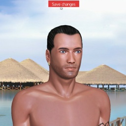 see bisexual sensual boy Mitriux,  while playing porn game online