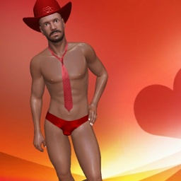 free 3D sex game adventures with bisexual amatory boy TheRock, Brazil, 
