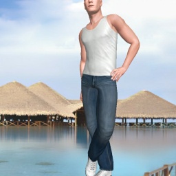 best sim sex game online with heterosexual easygoing boy Rick_32, 