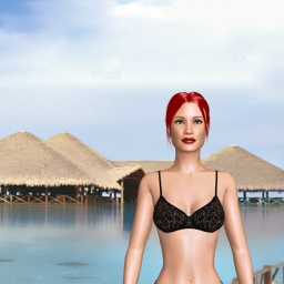 multiplayer virtual sex game player  verbose shemale Milkie, 