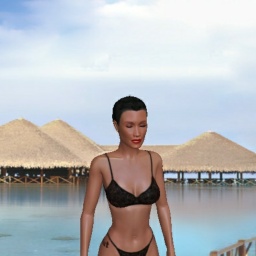 free 3D sex game adventures with  vuloptuous girl HisSexslave, 