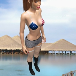 Online sex games player Zoe1507 in 3D Sex World