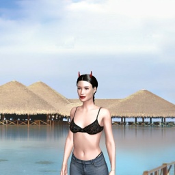 3D sex game community member bisexual bugger girl Lilithena, 