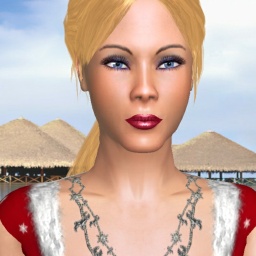 3Dsex game playing AChat community member heterosexual vuloptuous girl Sarahh45, 