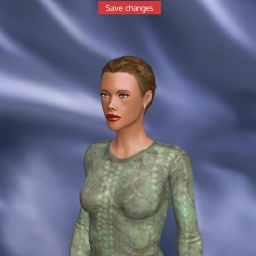 see heterosexual talkative shemale JannyCum,  while playing porn game online