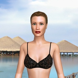 3Dsex game playing AChat community member heterosexual nymphomaniac girl Himashi, 